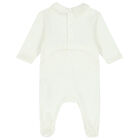 أفرول أولاد بالشعار باللون الأزرق والعاجي  ( قطعتين), 1, hi-res